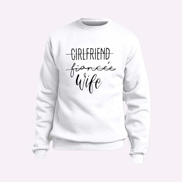 Pull Mariée Blanc / Wife / S