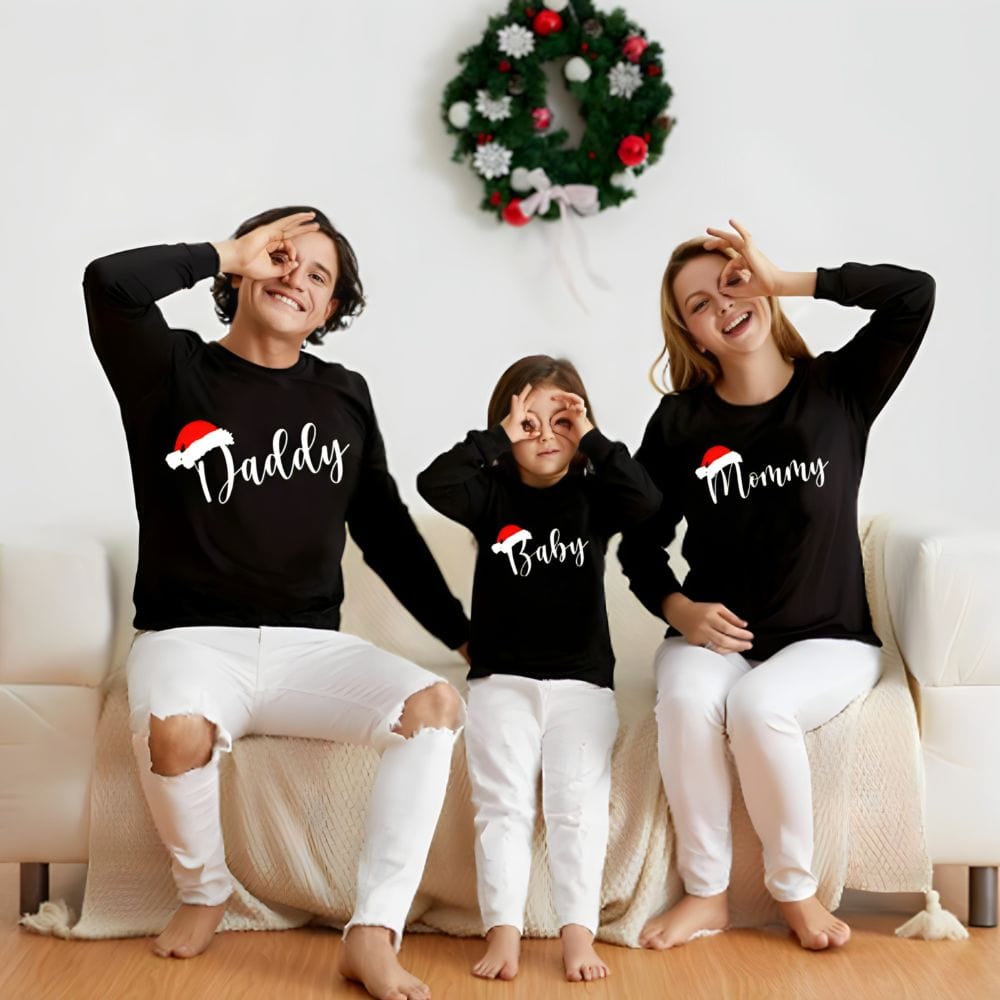 Pull Noel Assorti Parent Enfant Bébé / Adulte S