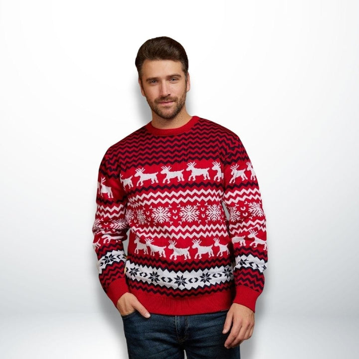 Pull Noel Couple Assorti