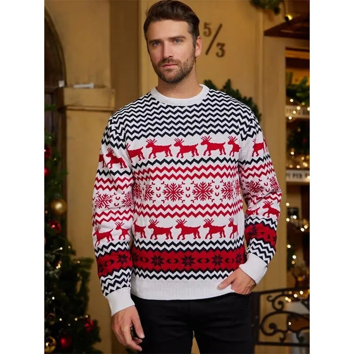 Pull Noel Couple Assorti