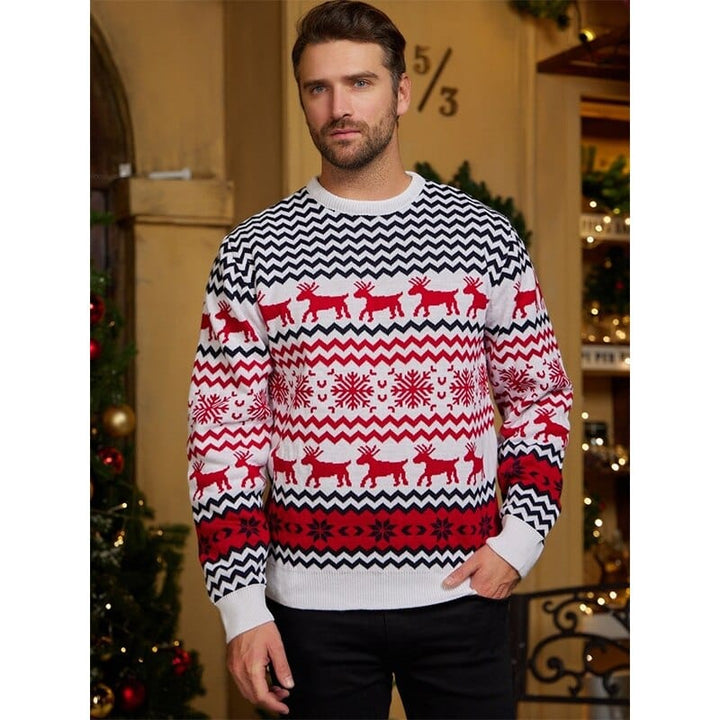 Pull Noel Couple Assorti