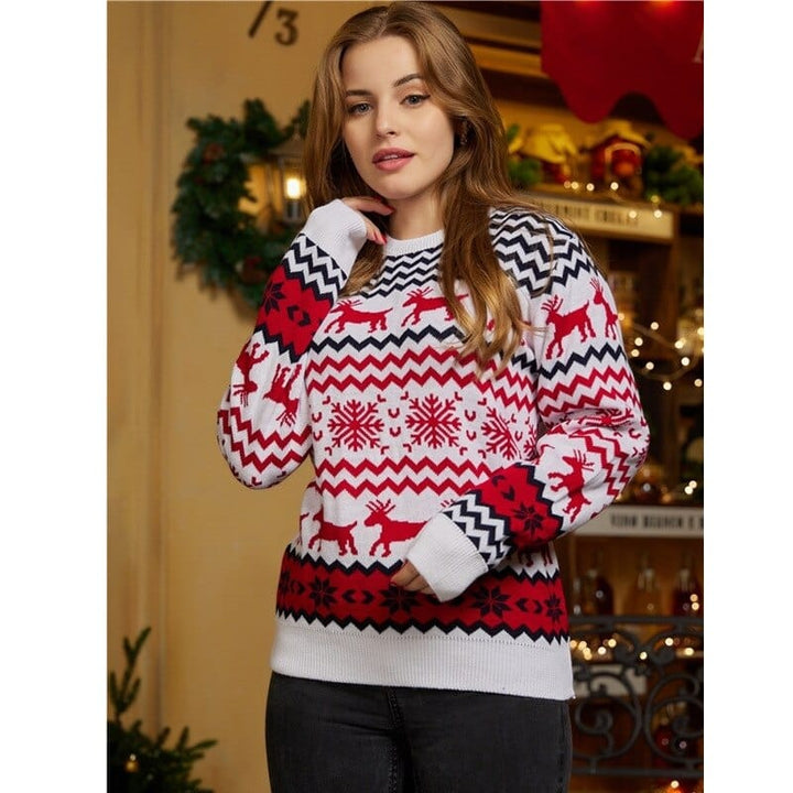 Pull Noel Couple Assorti