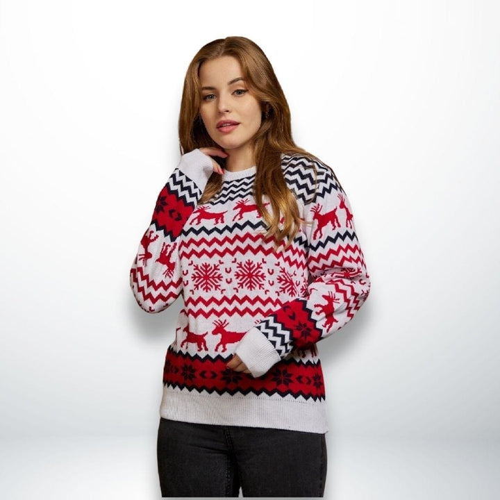 Pull Noel Couple Assorti