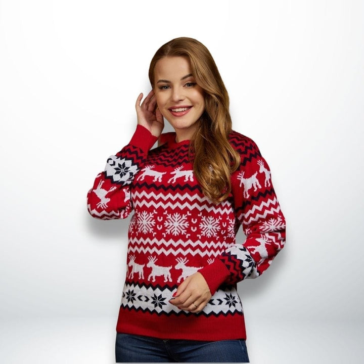 Pull Noel Couple Assorti