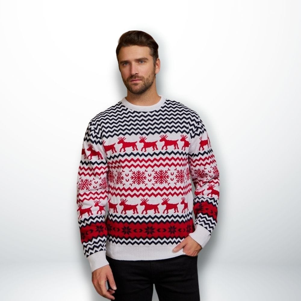 Pull Noel Couple Assorti