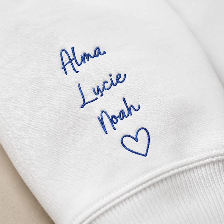 Pull personnalisé broderie - Mère-veilleuse