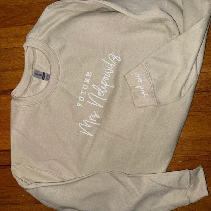 Pull Personnalisé Couple Amoureux