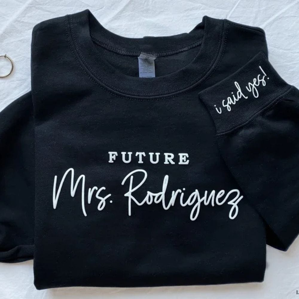 Pull Personnalisé Couple Amoureux