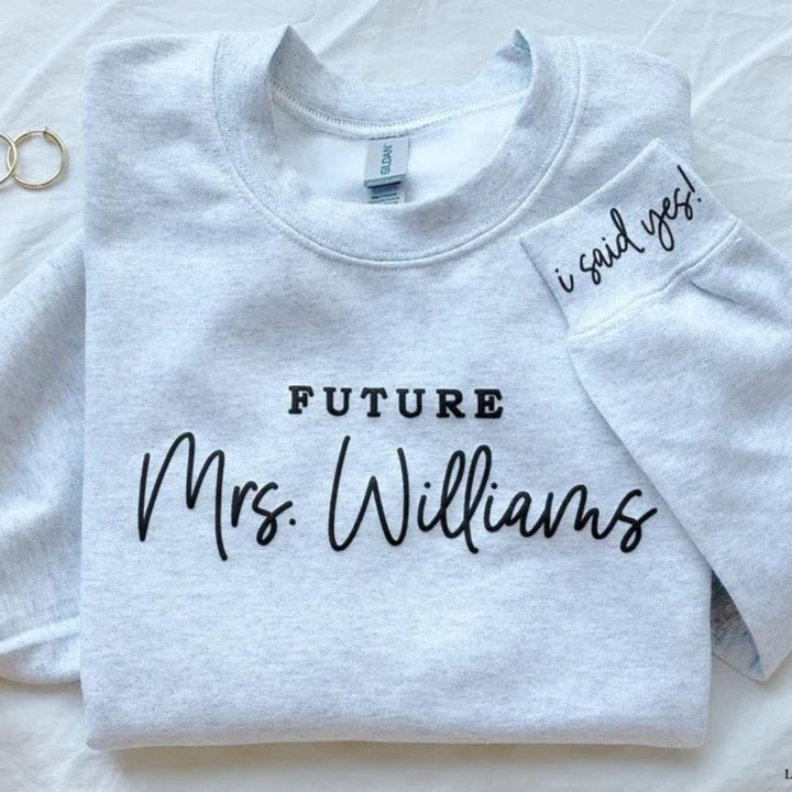 Pull Personnalisé Couple Amoureux