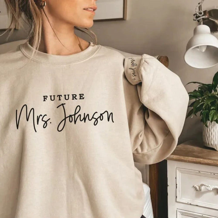 Pull Personnalisé Couple Amoureux