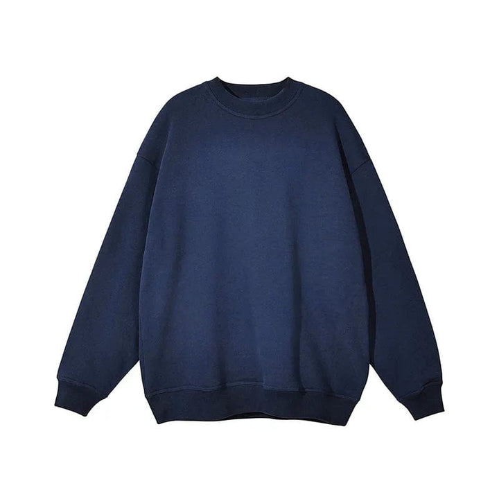 Pull Personnalisé Couple Broderie Bleu Marine / S
