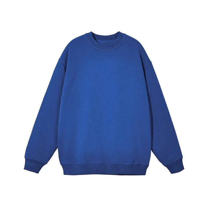 Pull Personnalisé Couple Broderie Bleu Royal / S