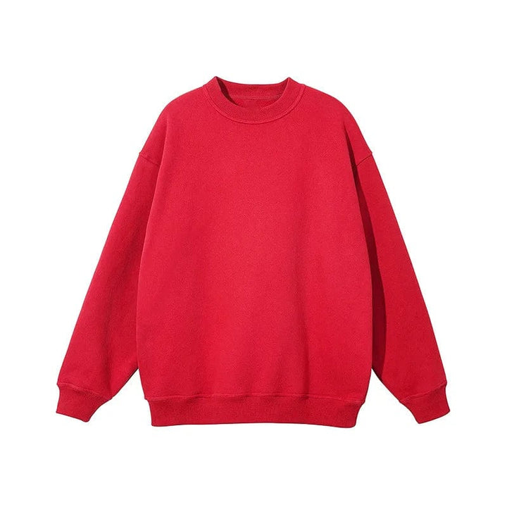 Pull Personnalisé Couple Broderie Rouge / S