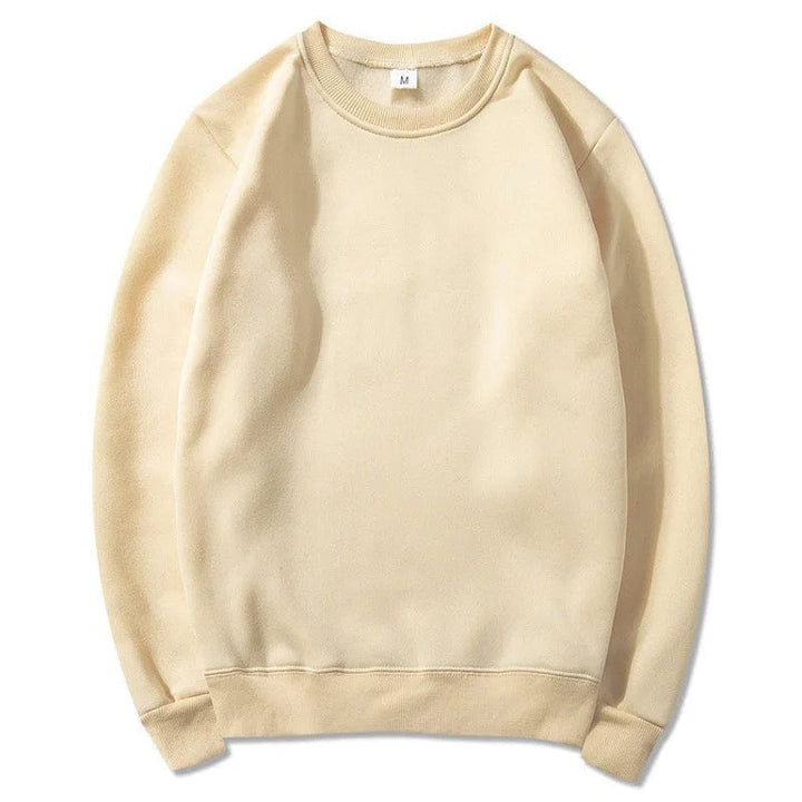 Pull Personnalisé Couple Photo Beige / S