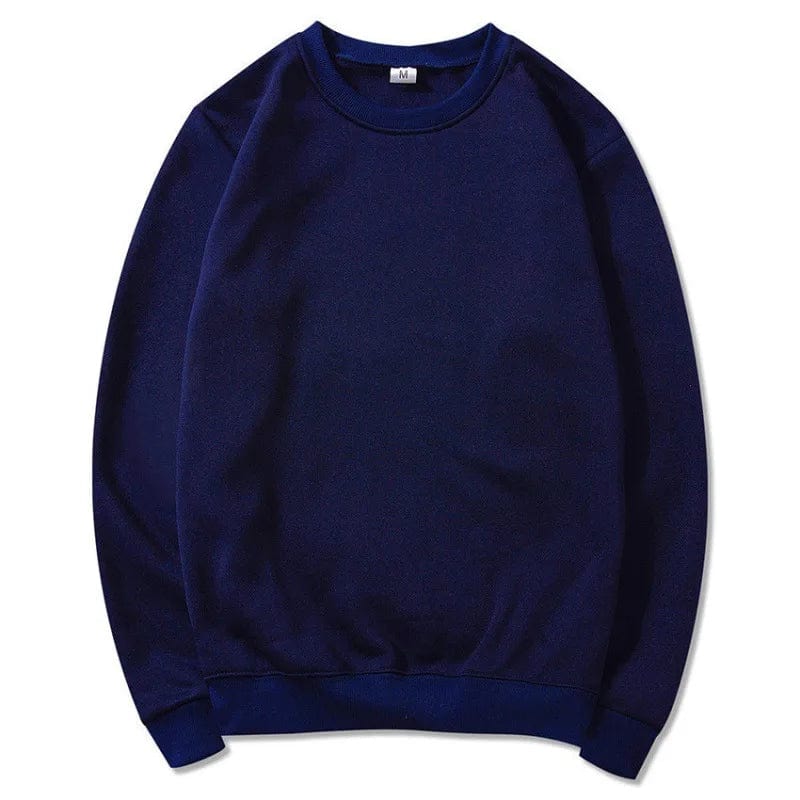 Pull Personnalisé Couple Photo Bleu Marine / S