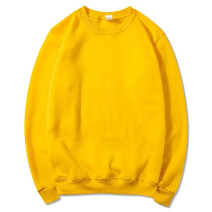 Pull Personnalisé Couple Photo Jaune / S