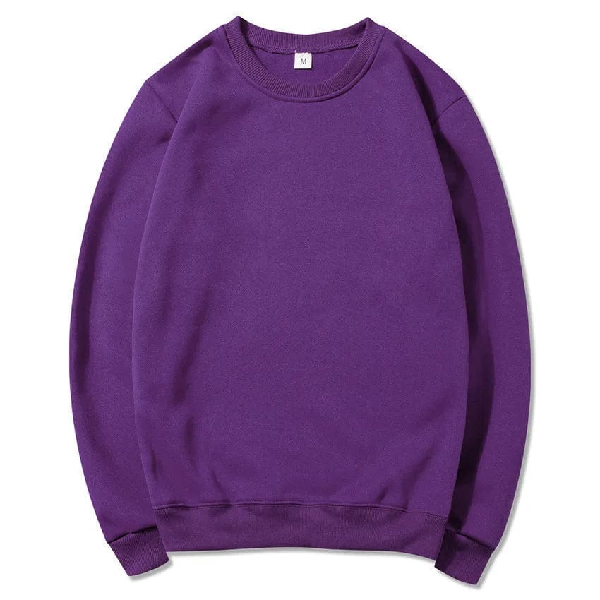 Pull Personnalisé Couple Photo Violet / S