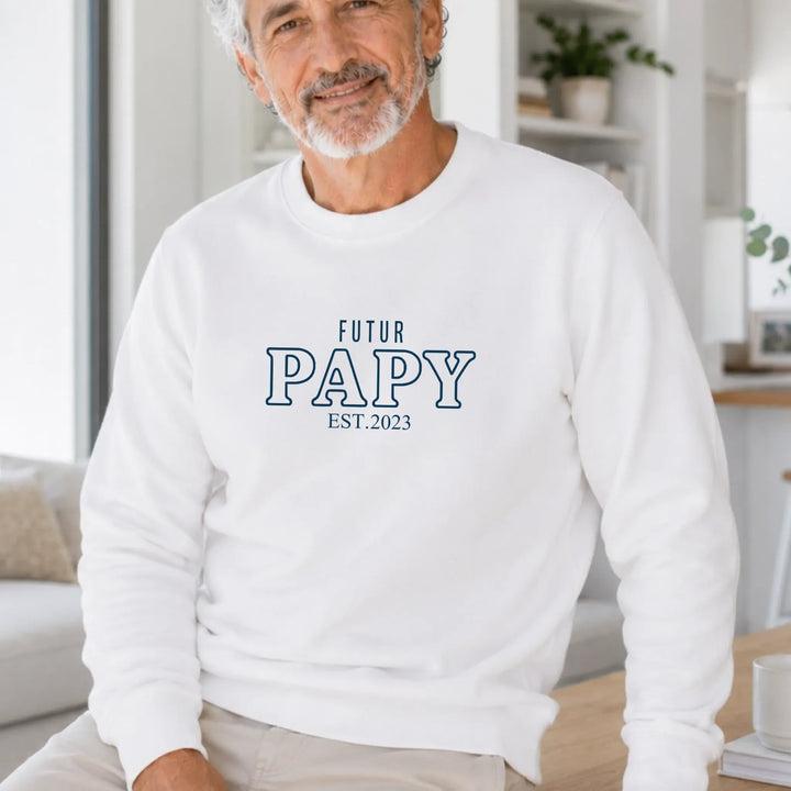 Pull futur grand père