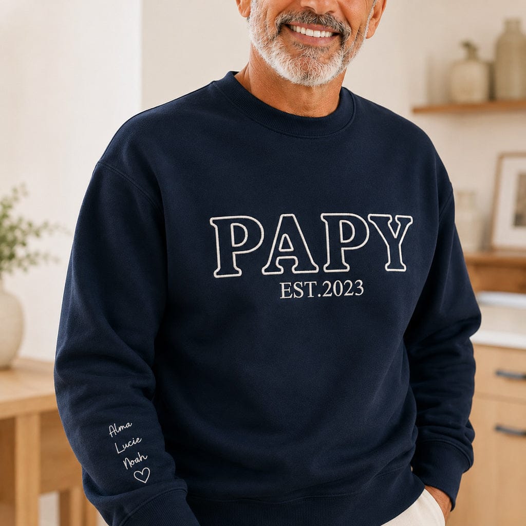 Pull personnalisé futur grand-père - Futur grand-père