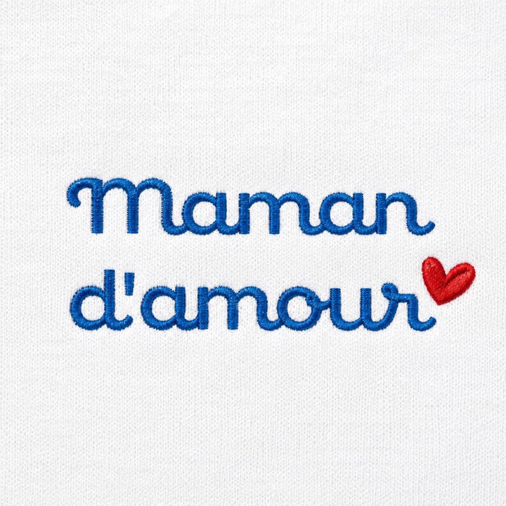 Pull personnalisé Brodé - Mamam d'amour