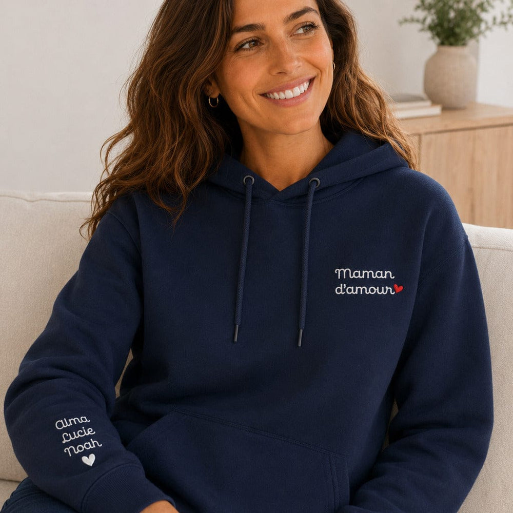 Sweat personnalisé Brodé - Mamam d'amour