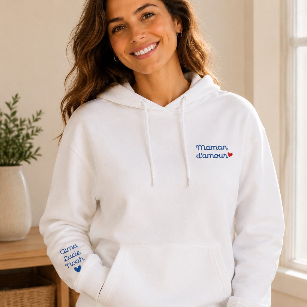 Sweat personnalisé Brodé - Mamam d'amour