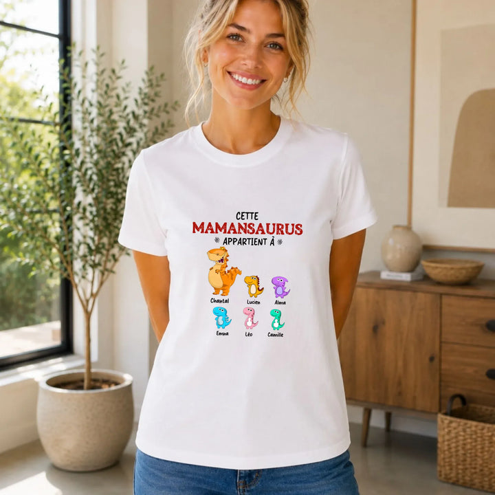 Pull personnalisé maman - mamansaurus