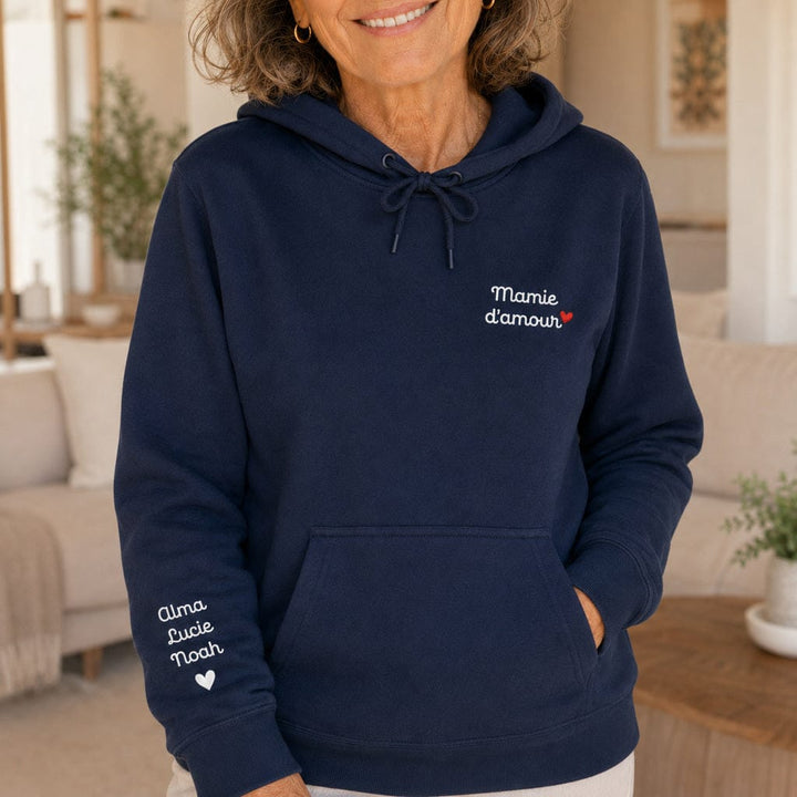 Pull personnalisé mamie - Mamie d'amour