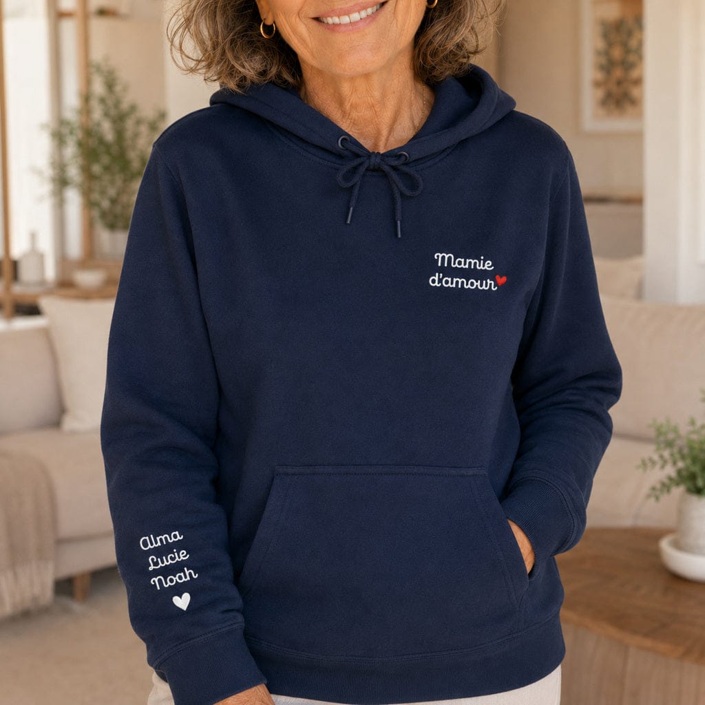 Pull personnalisé mamie - Mamie d'amour