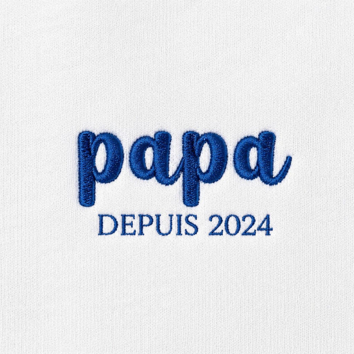 Pull personnalisé papa - Prénoms enfants