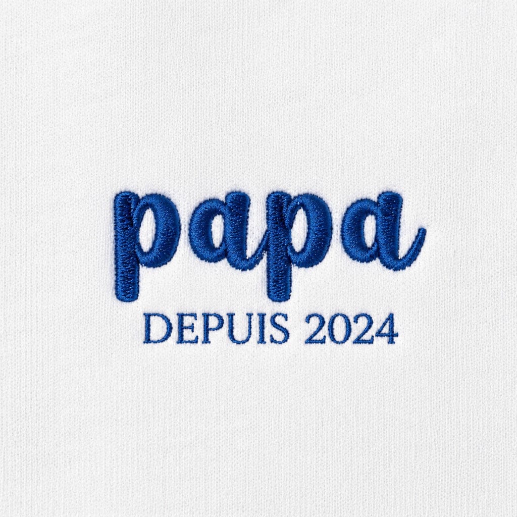 Pull personnalisé papa - Prénoms enfants