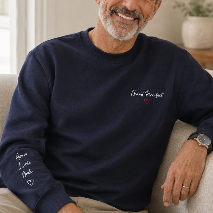 Pull personnalisé papy - Grand père-fect