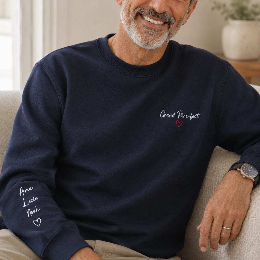Pull personnalisé papy - Grand père-fect