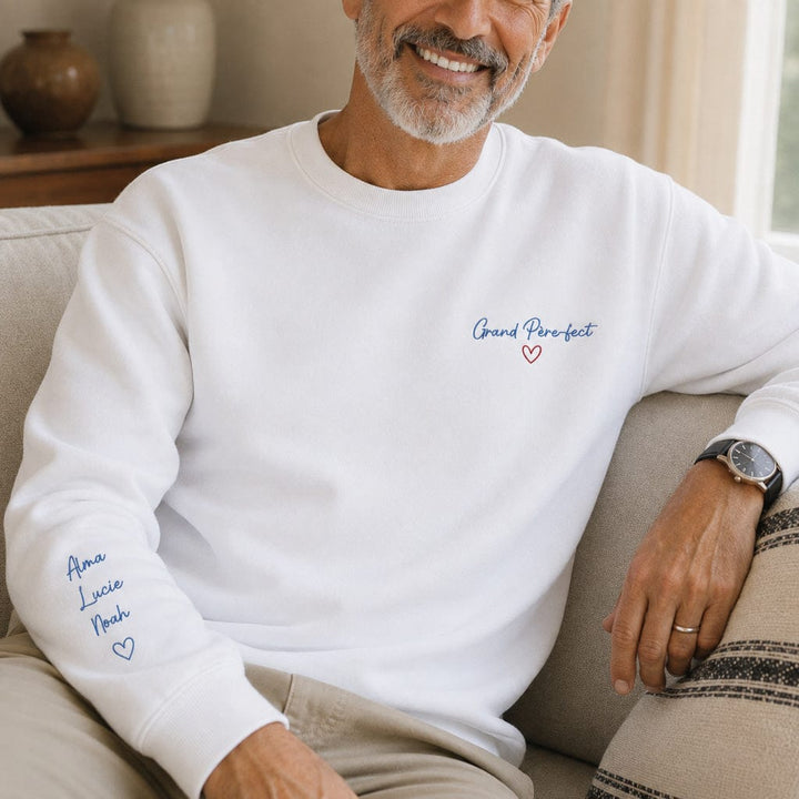 Pull personnalisé papy - Grand père-fect