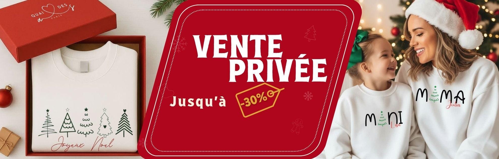 pull noel famille
