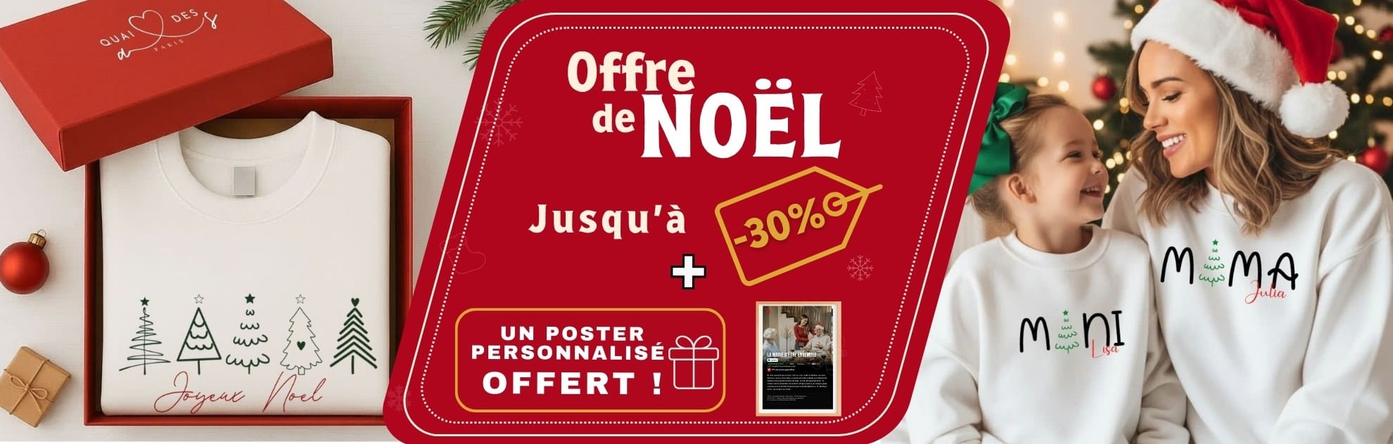pull noel famille