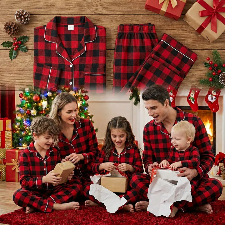 Pyjama Carreaux Pour Toute La Famille