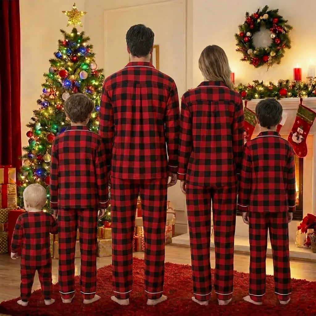 Pyjama Carreaux Pour Toute La Famille