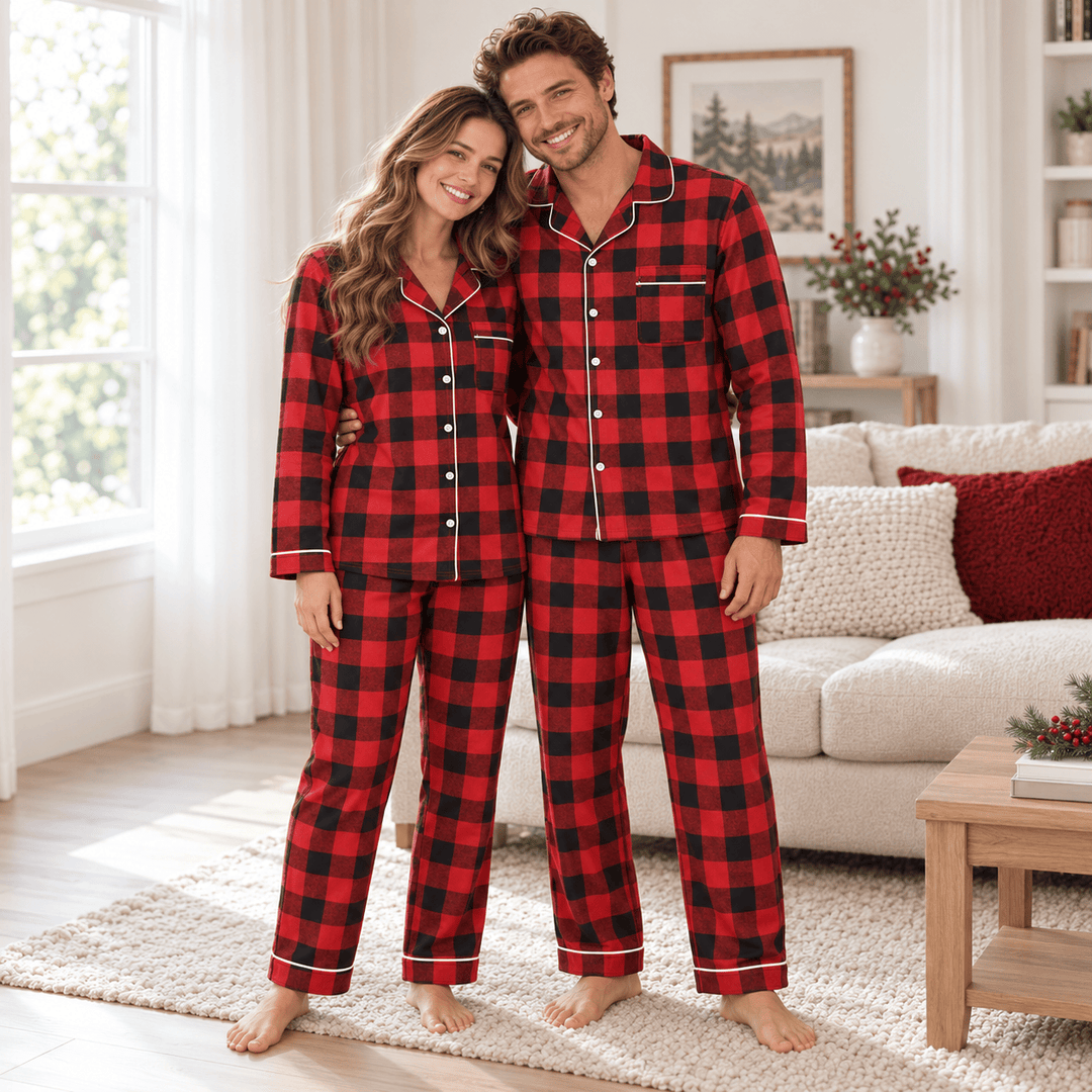 Pyjama Carreaux Pour Toute La Famille
