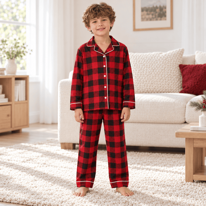 Pyjama Carreaux Pour Toute La Famille