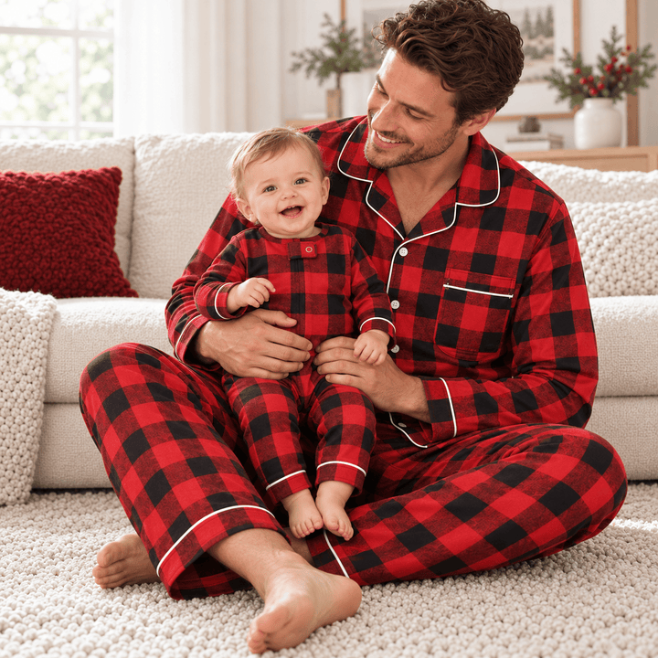 Pyjama Carreaux Pour Toute La Famille