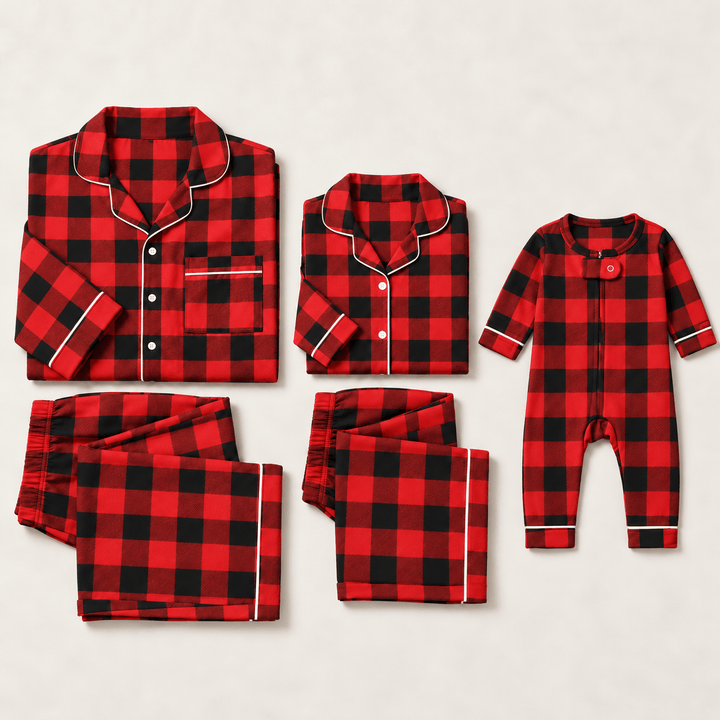 Pyjama Carreaux Pour Toute La Famille