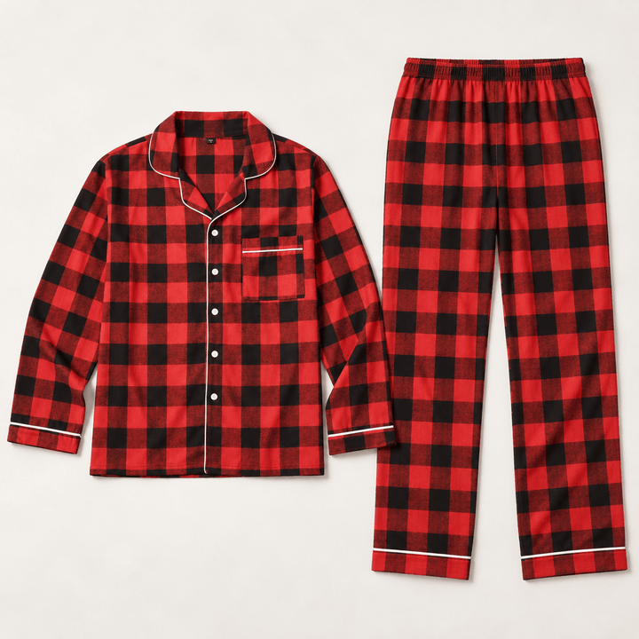 Pyjama Carreaux Pour Toute La Famille