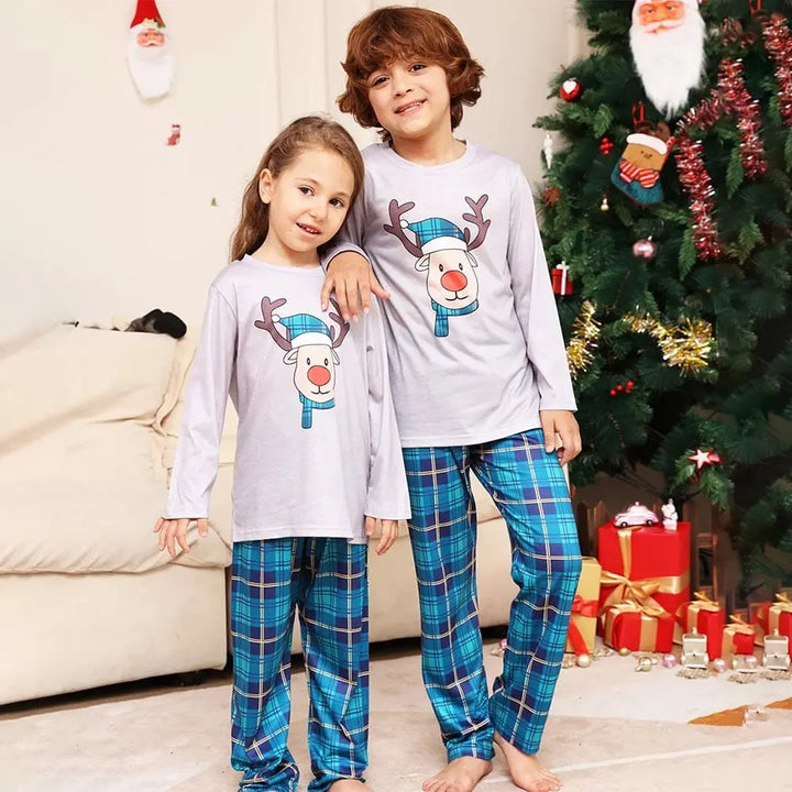 Pyjama Christmas Family Bleu / Enfant-2T
