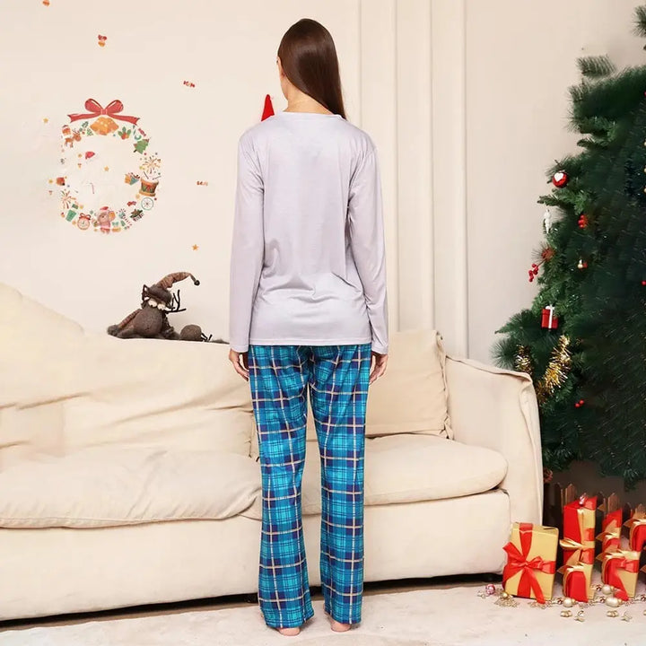 Pyjama Christmas Family