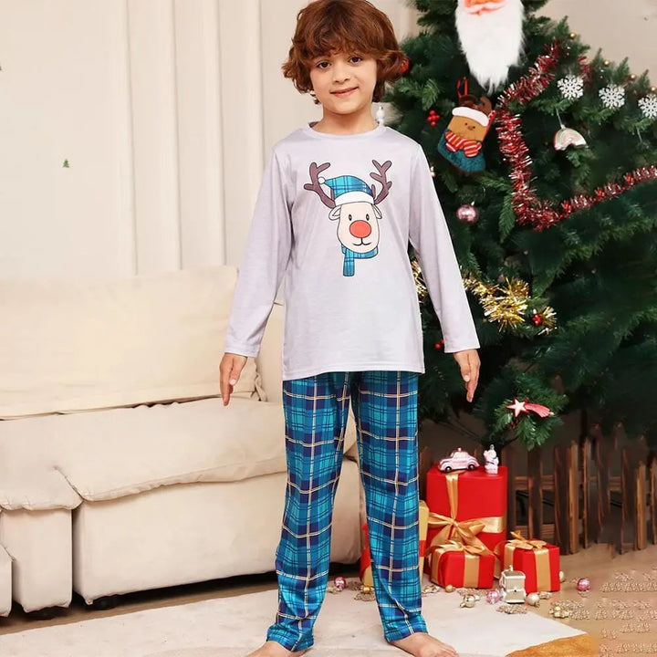 Pyjama Christmas Family