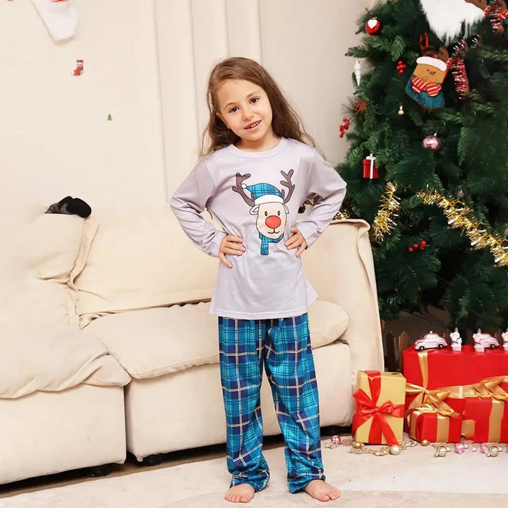 Pyjama Christmas Family