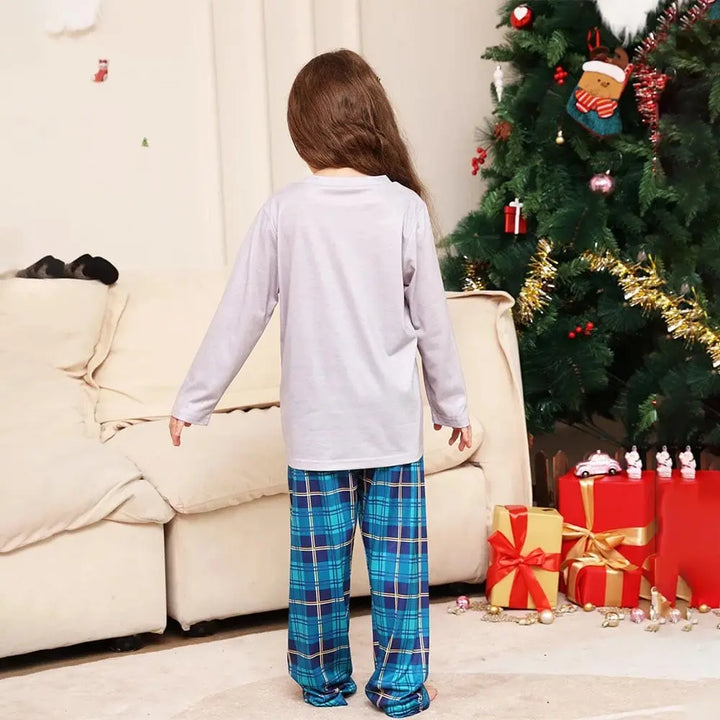 Pyjama Christmas Family