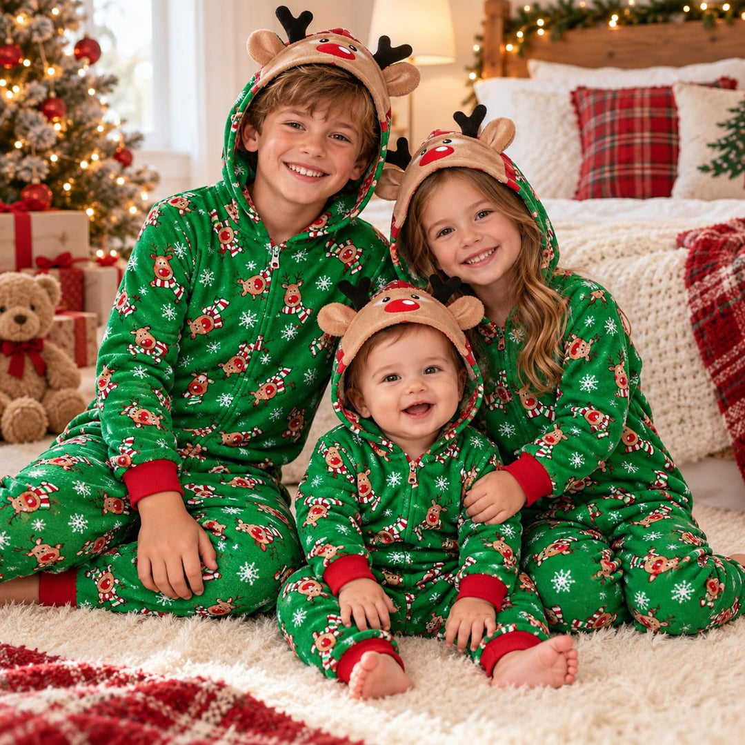Weihnachts-Onesie für die Familie