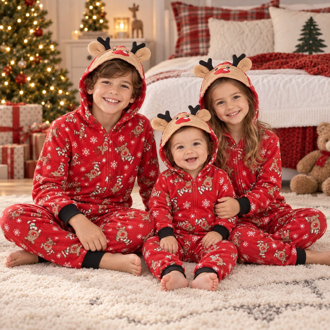 Weihnachts-Onesie für die Familie